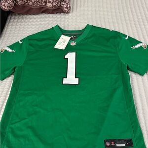 Kelly Green Hurts NFL Nike Football Jersey